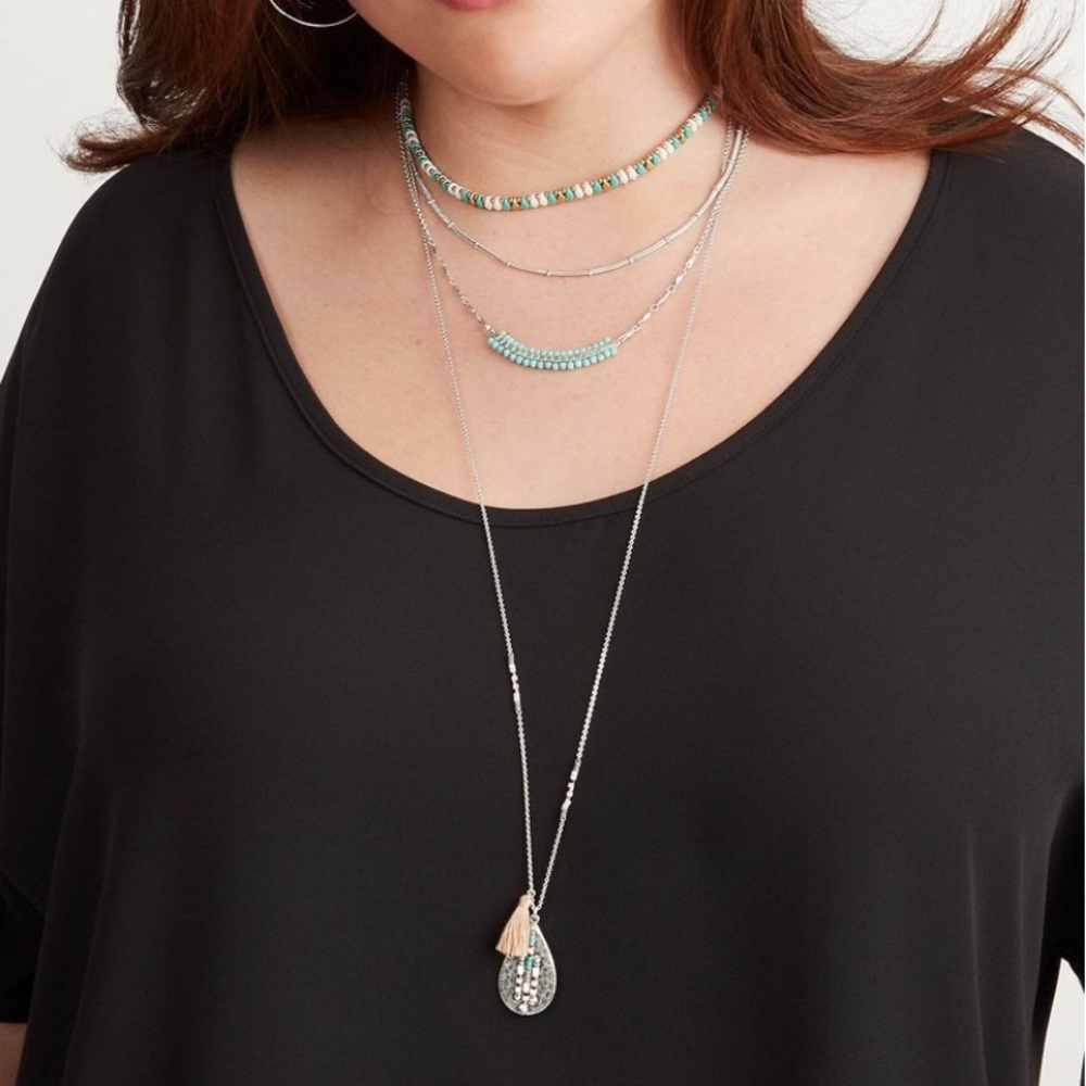 Stella & Dot Frieze Layered Necklace